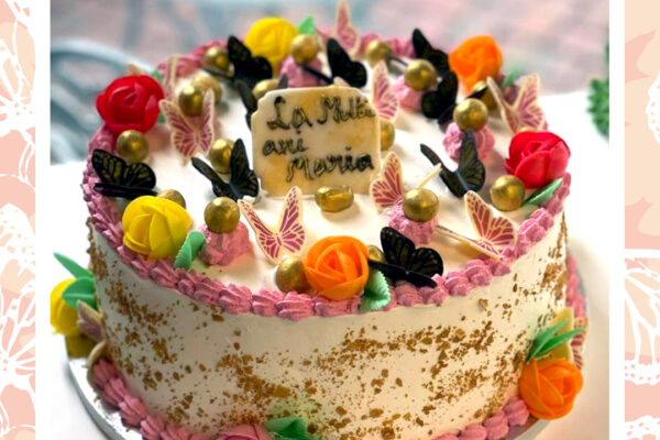 BESPOKE CAKE_POST_ROSES & BUTTERLU CAKE